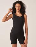 Maternity Bodysuit Sleeveless Scoop Neck Jumpsuit