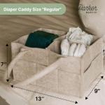Parker Baby Diaper Caddy - Nursery and Car Organizer
