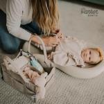 Parker Baby Diaper Caddy - Nursery and Car Organizer