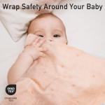 GLLQUEN Baby Cotton Muslin Swaddle Blankets - 6 Pack