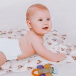 GLLQUEN Baby Cotton Muslin Swaddle Blankets - 6 Pack