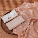 GLLQUEN Baby Cotton Muslin Swaddle Blankets - 6 Pack