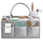 Neutral Baby Diaper Caddy Organizer - Baby Registry Essential
