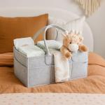 Neutral Baby Diaper Caddy Organizer - Baby Registry Essential