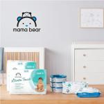 Mama Bear Gentle Touch Size 1 Diapers, 196 Count
