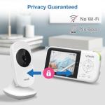 VTech VM819 Portable Baby Monitor with Camera
