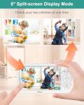 Blemil 6" Baby Monitor with Dual Cameras