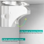 20 Pack Magnetic Baby Cabinet Locks with Easy Installation