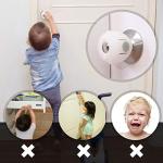 EUDEMON 4 Pack Baby Safety Door Knob Covers