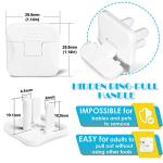 Babepai 38-Pack Child Proof Electrical Outlet Covers