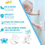 Babepai 38-Pack Child Proof Electrical Outlet Covers