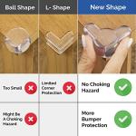 Baby Corner Protectors (12 Pack) - Clear Safety