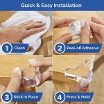 Baby Corner Protectors (12 Pack) - Clear Safety