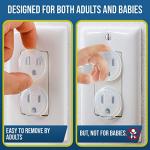 50 Pack Baby Safety Outlet Covers – Easy Protection