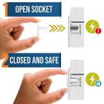 50 Pack Baby Safety Outlet Covers – Easy Protection