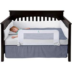 hiccapop Convertible Crib Bed Rail for Toddlers | Crib Rail Guard, Toddler Bed Rail for Crib