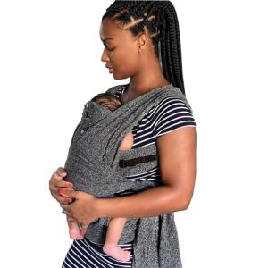 Boppy ComfyFit Adjustable Baby Carrier - Heathered Gray