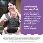 Boppy ComfyFit Adjustable Baby Carrier - Heathered Gray