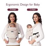 Momcozy Ergonomic Baby Carrier for Hands-Free Comfort