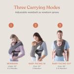 Ergobaby Embrace Breathable Baby Carrier, Cream