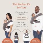 Ergobaby Embrace Breathable Baby Carrier, Cream