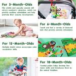 Beiens Touch and Feel Cloth Baby Book
