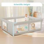 Baby Playpen with Gate for Infants and Toddlers