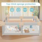 Baby Playpen with Gate for Infants and Toddlers