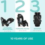 Evenflo Revolve360 Convertible Car Seat - Gray