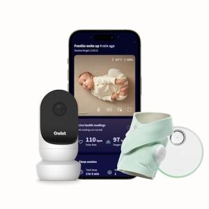 Owlet Dream Duo Baby Monitor with Cam and Sock