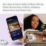 Owlet Dream Duo Baby Monitor with Cam and Sock