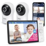 VTech Smart WiFi Baby Monitor with Two Cameras