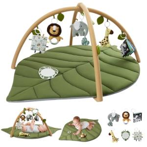 Blissful Diary Oversized Leaf Baby Play Gym