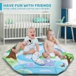8-in-1 Baby Gym Play Mat with Toys