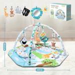 8-in-1 Baby Gym Play Mat with Toys