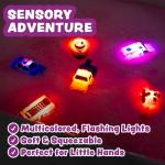Light Up Bath Toy Set for Kids - 6 Pack