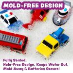 Light Up Bath Toy Set for Kids - 6 Pack