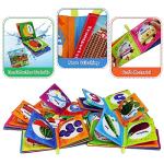 Dr. Rapeti Soft Cloth Books 6-Pack for Babies