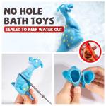 12 PCS Mold Free Baby Dinosaur Bath Toys