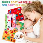 YOGINGO Soft Crinkle Tissue Box Toy for Babies