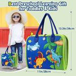 Winblo Montessori Busy Board for Toddler Boys