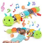 Musical Plush Caterpillar Toy for Babies 0-6 Months