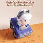Press and Go Baby Animal Racing Car Toys