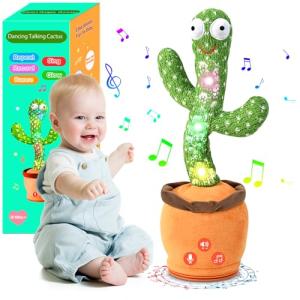Dancing Talking Cactus Toy for Babies and Toddlers