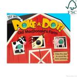Melissa & Doug Poke-a-Dot! Old MacDonald Board Book