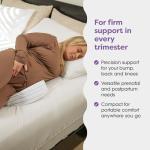 Boppy Wedge Pregnancy Pillow - Compact Support for Moms