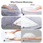 Momcozy U-Shaped Pregnancy Pillow for Comfort