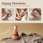 Nueplay 7-Piece Stacking and Teething Toy Set