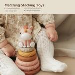 Nueplay 7-Piece Stacking and Teething Toy Set