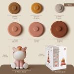 Nueplay 7-Piece Stacking and Teething Toy Set